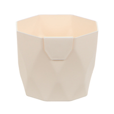 Кашпо Prosperplast rocka 12.5см кремовое