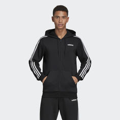 Флисовая толстовка Essentials 3-Stripes adidas Performance