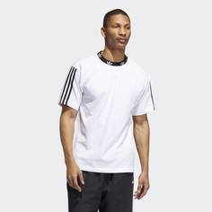 Футболка Trefoil Ribbed adidas Originals