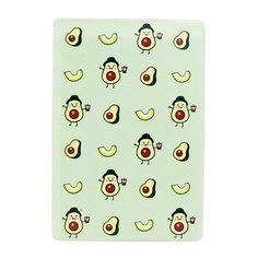 Обложка для проездного Kawaii Factory KW065 Life is - avocados зеленая
