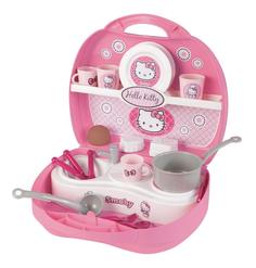 Мини-кухня в чемоданчике, hello kitty 25,5x22,5x10 см, 1/6 Smoby