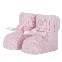 Пинетки 2 пары Chicco для девочек р.99 цвет розовый