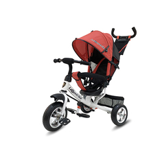Велосипед трехколесный Lexus Trike белый+красный, колеса 10" и 8"