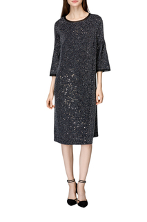 Платье женское Helmidge 7781 черное 12 UK