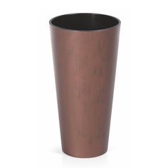 Кашпо для цветов Tubus Slim Corten DTUS300C-7601U (15/27 л) 2 предмета Prosperplast