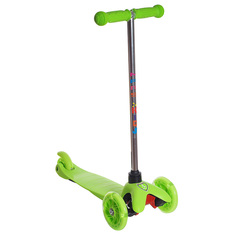 Самокат трёхколёсный Mars Kids mini light (цвет: зелёный)