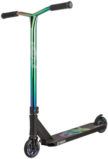 Самокат трюковый Novatrack "Replay PRO PL", неохром черный