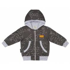 Толстовка Lucky Child, цв. темно-серый, 68 р-р