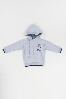 Толстовка для мальчика Brums, цв.серый, р-р 74