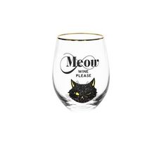 Оригинальный бокал для вина"Meow Wine Please" No Brand