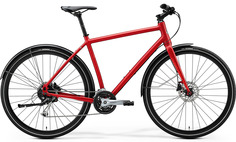 Городской велосипед Merida Crossway Urban 100 (2020) размер рамы 48 см" Красный