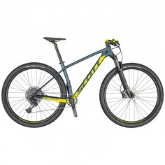 Горный велосипед Scott Scale 940 (2020) размер рамы 19" Сине-желтый