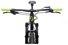 Горный велосипед Scott Scale 970 (2020) размер рамы 17.5" Черно-серо-салатовый