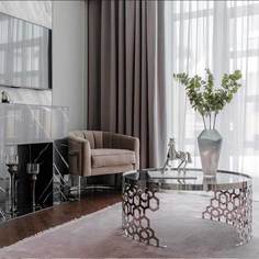 Стол журнальный Гарда Декор 90x90x40см Garda Decor