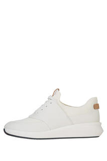 Кроссовки женские Clarks 26140398 белые/серые 5 UK