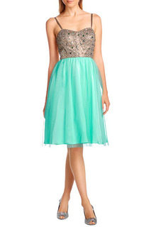 Платье женское Apart 26217 зеленое 42 DE