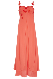 Платье женское Apart 45967 оранжевое 38 DE