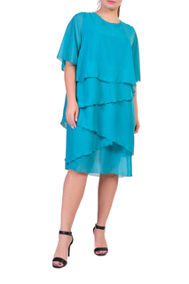 Платье женское Forus 18134-89 голубое 58 RU