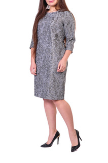 Платье женское Forus 18128-100 серое 48 RU