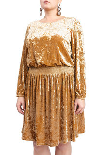 Платье женское LACY S49317(3260) золотистое 56 RU