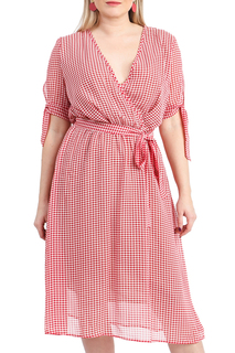 Платье женское LACY S19919(4659-4311) красное 50 RU