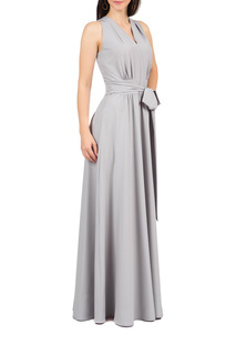 Платье женское Grey Cat GPL00213L(HELMY) серое 52 RU