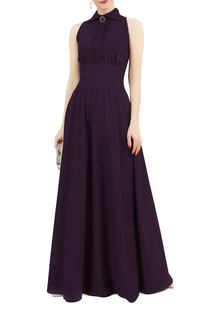 Платье женское Grey Cat GPL00218L(DINIA) фиолетовое 52 RU