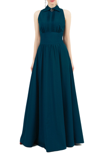 Платье женское Grey Cat GPL00218L(DINIA) зеленое 42 RU