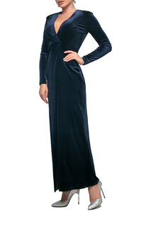 Платье женское Петербургский Швейный Дом 1283-1 синее 46 RU