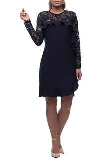 Платье женское Петербургский Швейный Дом 1187-2 синее 44 RU