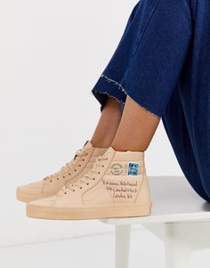 Высокие кеды Vans X Vivienne Westwood-Коричневый