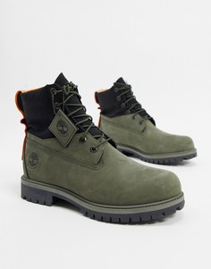 Зеленые ботинки Timberland - 6 inch-Зеленый