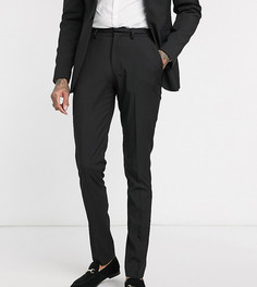 Черные брюки скинни ASOS DESIGN Tall-Черный