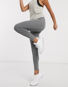 Хлопковые леггинсы ASOS 4505-Серый