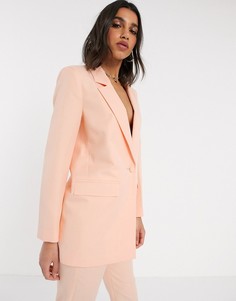 Пиджак в винтажном стиле ASOS DESIGN-Розовый