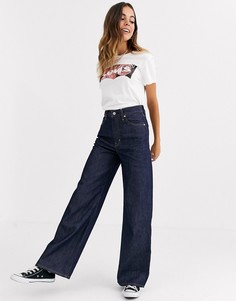 Джинсы с широкими штанинами Levis Ribcage-Синий Levis®