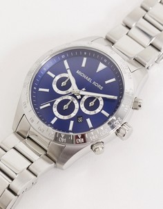 Серебристые наручные часы Michael Kors layton MK8781-Серебряный