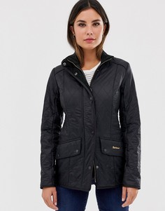 Черная куртка с флисовой подкладкой Barbour-Черный