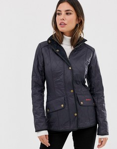 Темно-синяя куртка с флисовой подкладкой Barbour-Темно-синий