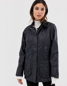 Вощеная куртка Barbour-Темно-синий
