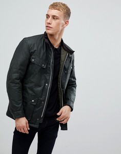 Зеленая вощеная куртка Barbour International-Зеленый