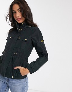 Черная водонепроницаемая куртка Barbour International-Черный