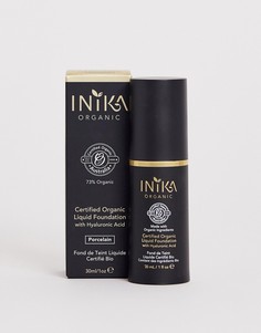 Жидкая основа под макияж из органических ингредиентов INIKA-Светло-коричневый