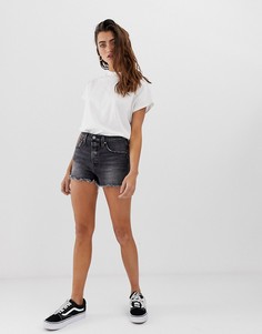Джинсовые шорты с завышенной талией Levis 501-Черный Levis®