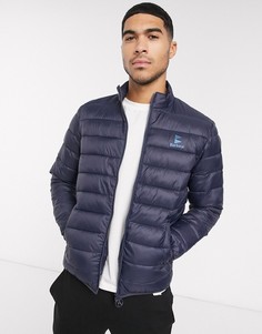 Темно-синяя стеганая куртка Barbour-Темно-синий