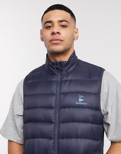 Темно-синий жилет Barbour