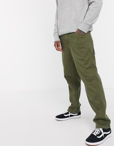 Брюки цвета хаки Dickies-Зеленый