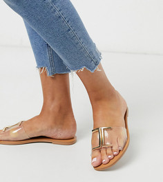 Сандалии для широкой стопы ASOS DESIGN-Очистить