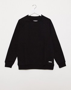 Черный свитшот Bershka Join Life