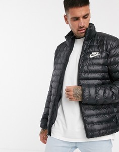 Черная дутая куртка Nike Bubble Eco-Down-Черный